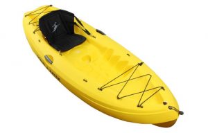 frenesí de kayak en el océano