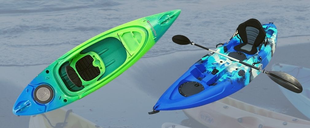 sit on top vs sit in kayak